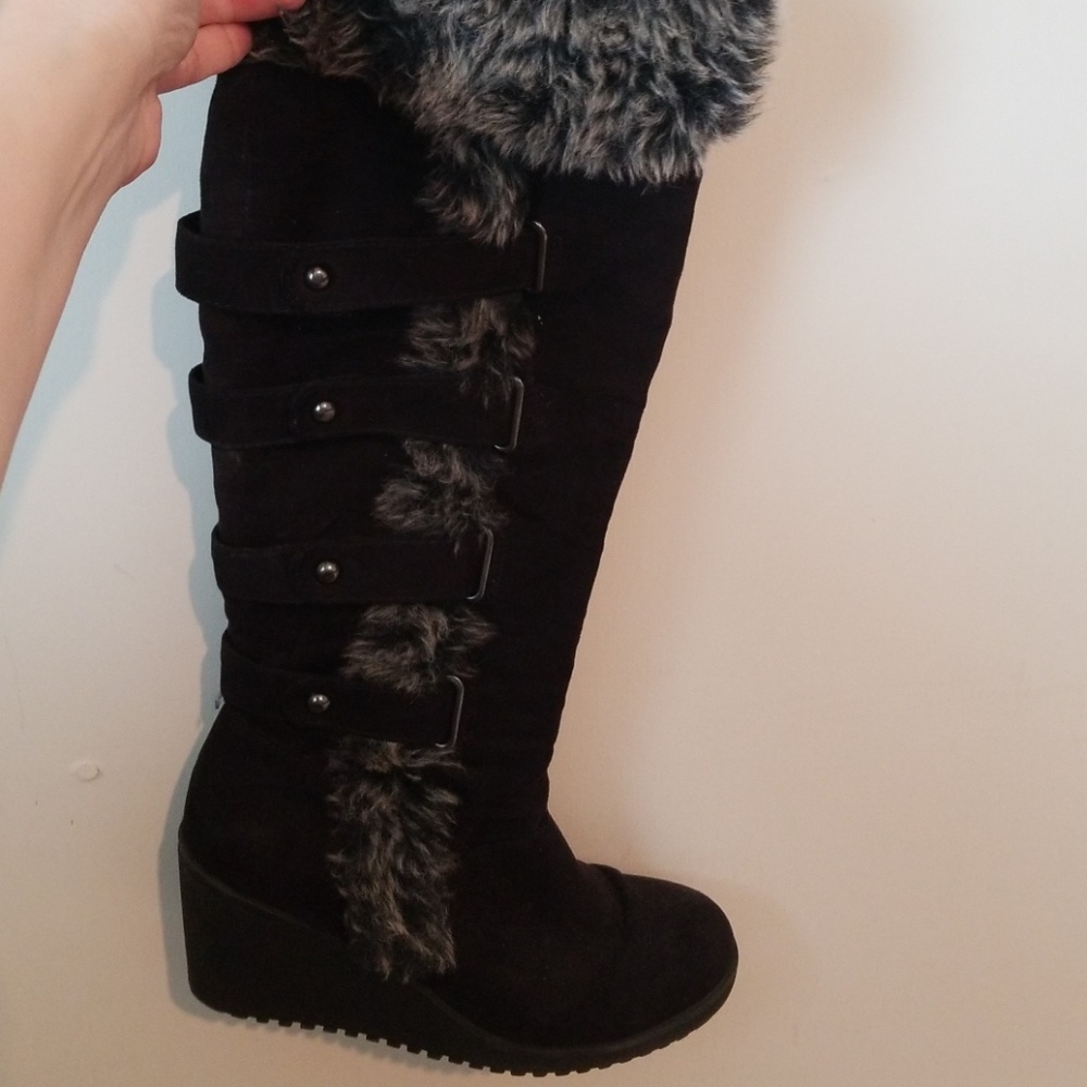 Rampage knee high boots